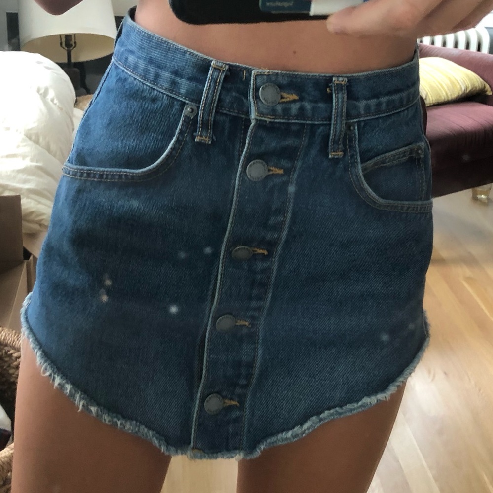 Carmar denim mini skirt - Picture 1 of 3